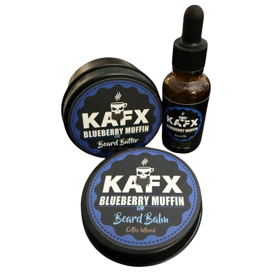 KAFX Beard Care Bundle - Blueberry Muffin