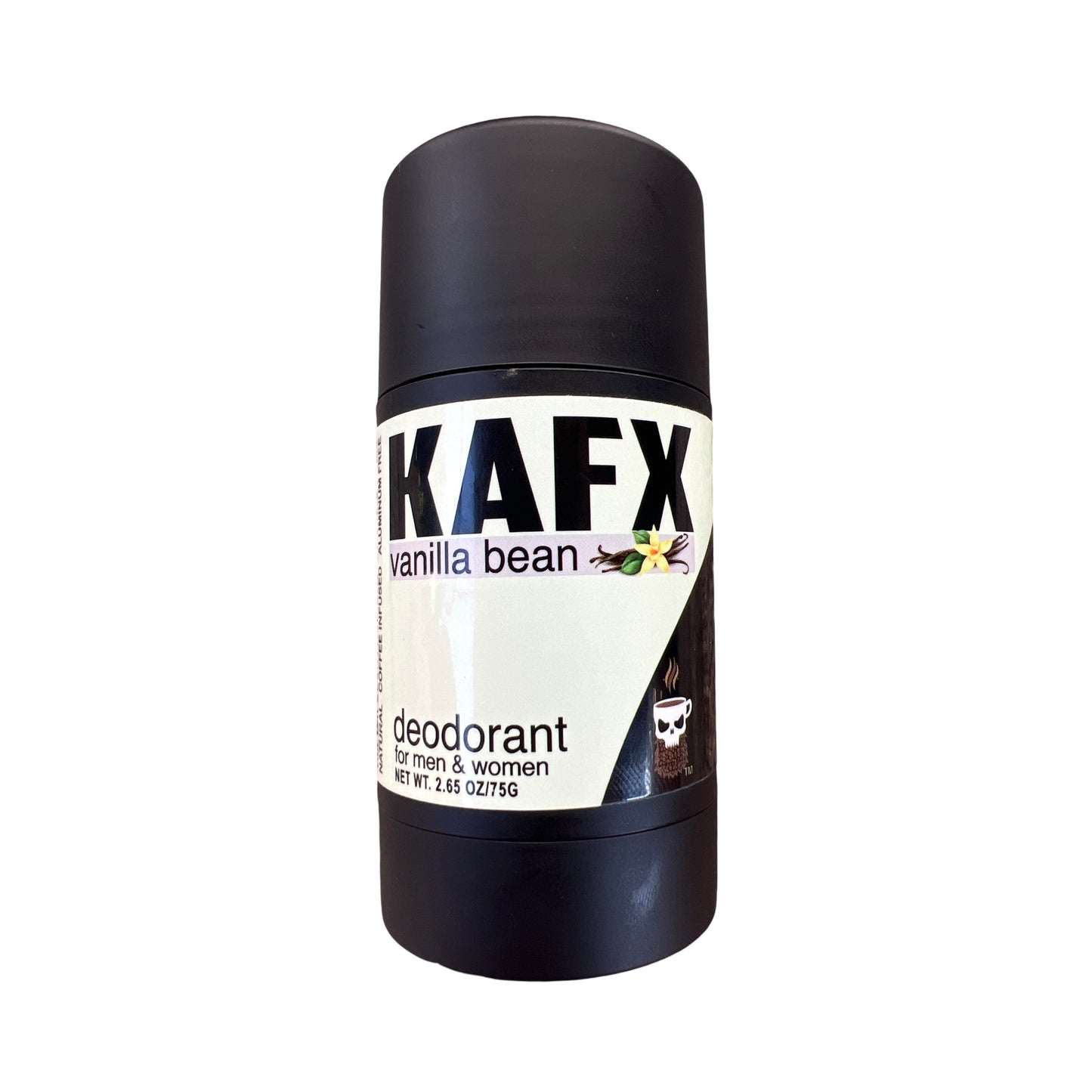 Vanilla Bean -  KAFX Body Natural Coffee Infused Deodorant