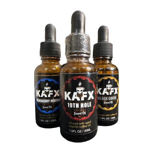 KAFX Body 3 Pack of our Beard/Hair Oil