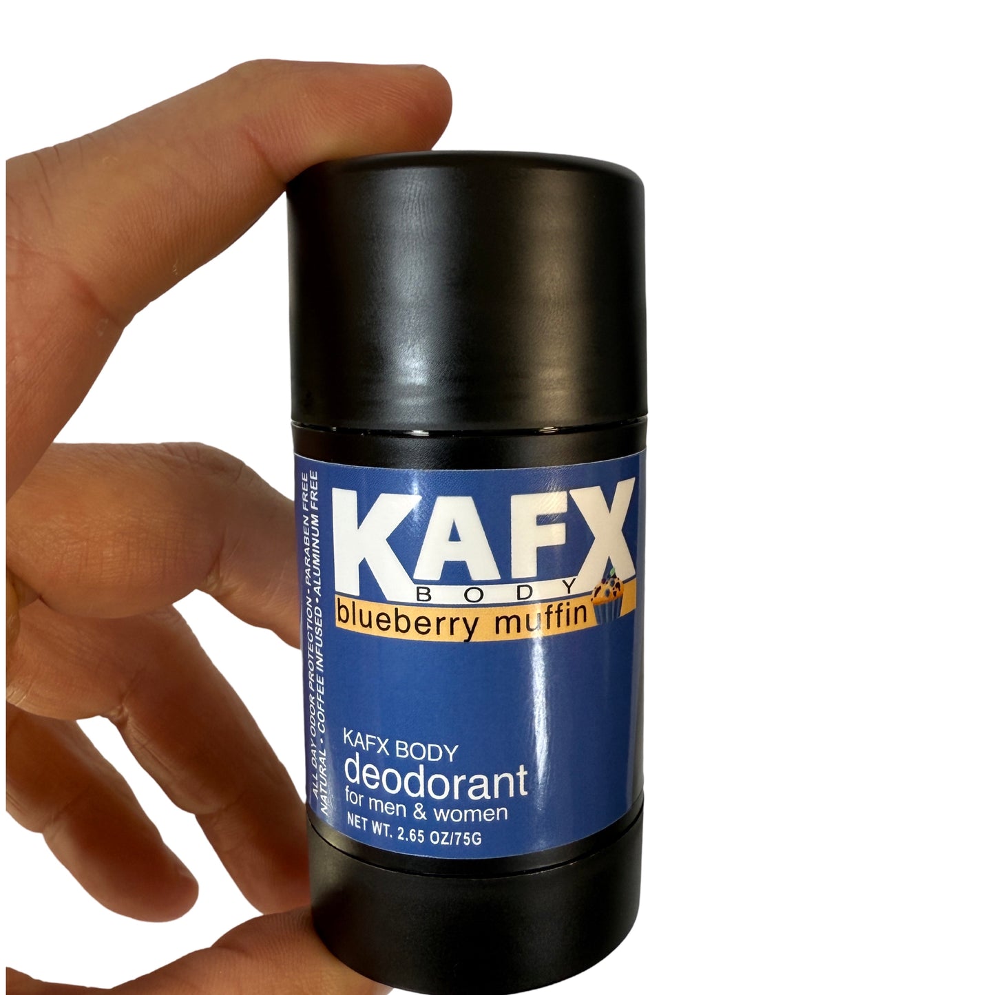 Blueberry Muffin KAFX Body Natural Coffee Infused Deodorant