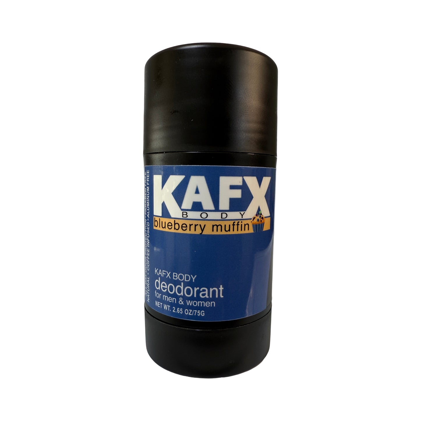 Blueberry Muffin KAFX Body Natural Coffee Infused Deodorant