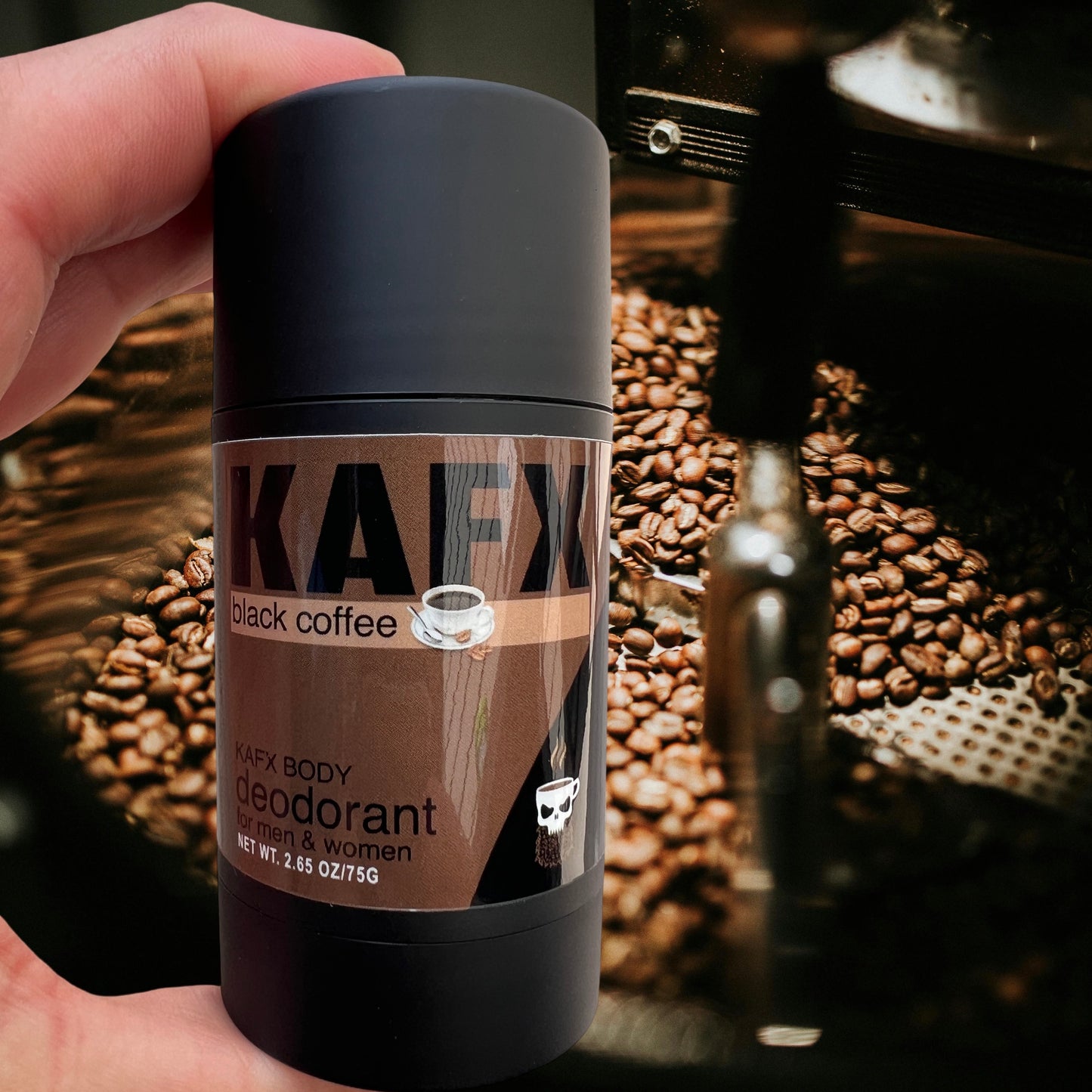 Coffee Shop KAFX Body Natural Coffee Infused Deodorant