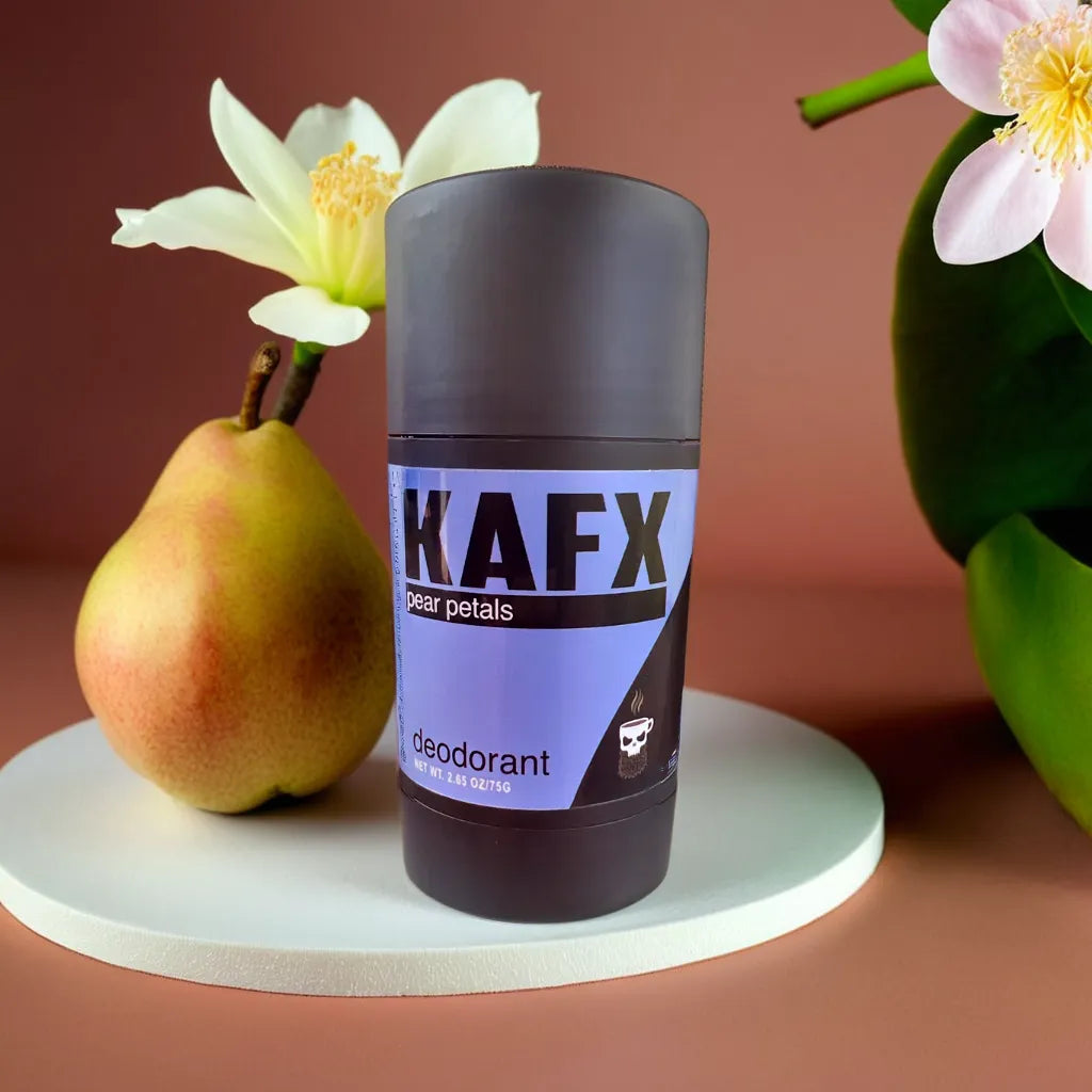 Pear Petals KAFX Body Natural Coffee Infused Deodorant