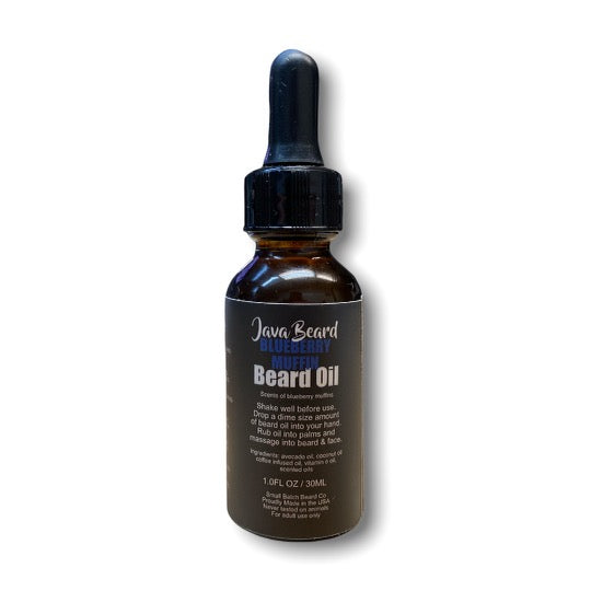 Java Beard Blueberry Muffin Beard Oil